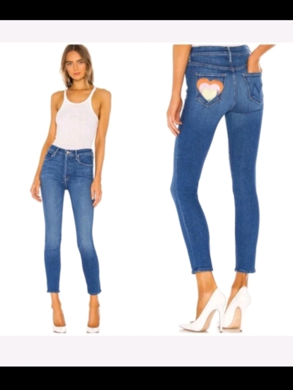 Mother The Super Stunner Ankle Skinny Jeans - Picture 2 of 14